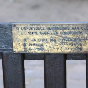 Limpopo, PHALABORWA district, Kruger National Park, Letaba Rest Camp, Plaques outside restaurant