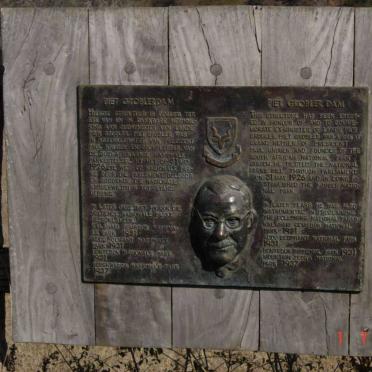 Limpopo, PHALABORWA district, Kruger National Park, Piet Grobler dam, Grobler Plaque