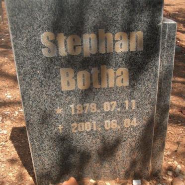 BOTHA Stephan 1979-2001