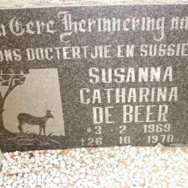 BEER Susanna Catharina, de 1969-1970
