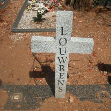 LOUWRENS Hennie 1945-2001 &amp; Makkie 1951-