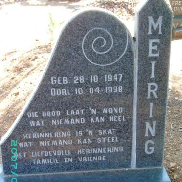 MEIRING Carel 1947-1998