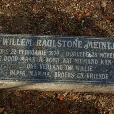 MEINTJIES Willem Raulstone 1979-1999