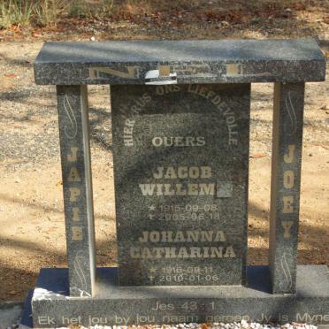 NEL Jacob Willem 1915-2005 & Johanna Catharina 1916-2010