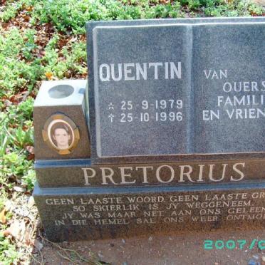 PRETORIUS Quentin 1979-1996
