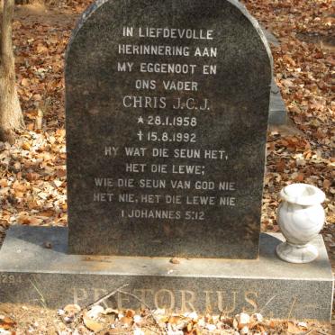 PRETORIUS Chris J.C.J. 1958-1992