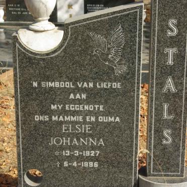 STALS Elsie Johanna 1927-1995