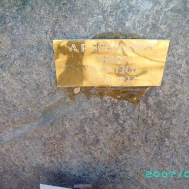 SCHALKWYK A.F. 1960-1997