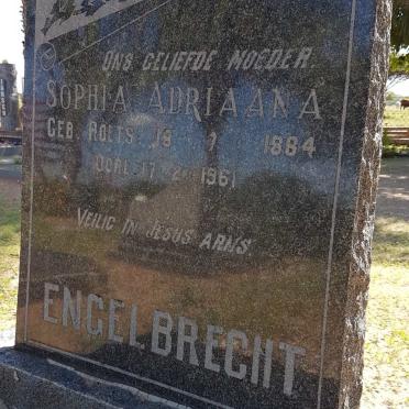 ENGELBRECHT Sophia Adriaana nee ROETS 1884-1961