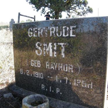 SMIT Gertrude nee RAYNOR 1910-1998