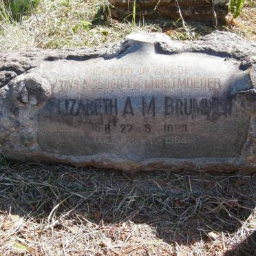 BRUMMER Elizabeth A.M. 1893-1964