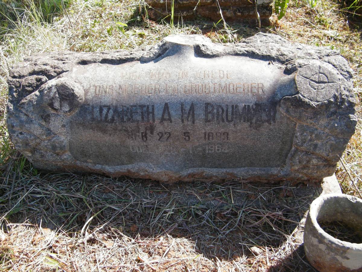 BRUMMER Elizabeth A.M. 1893-1964