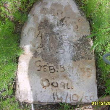 STADEN Martie, van 1955-1959