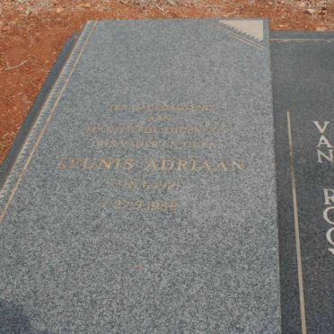 ROOYEN Leunis Adriaan, van 1921-1988