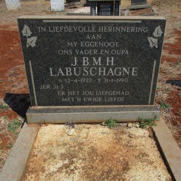 LABUSCHAGNE J.B.M.H. 1922-1990