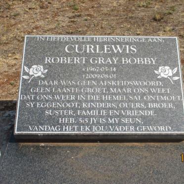 CURLEWIS Robert Gray Bobby 1967-2009