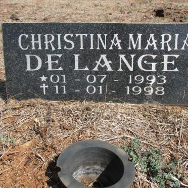 LANGE Christina Maria, de 1993-1998