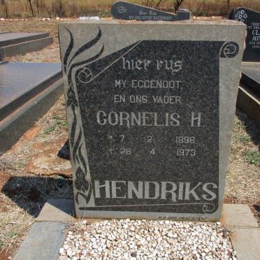 HENDRIKS Cornelis H. 1896-1973