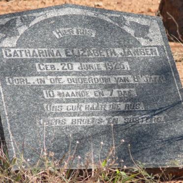 JANSEN Catharina Elizabeth 1925-