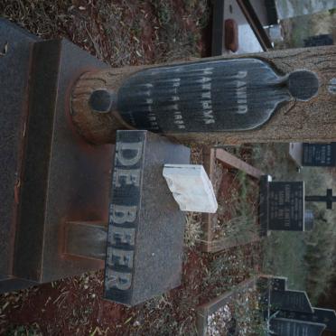 BEER Dawid Matthys, de 1928-1982