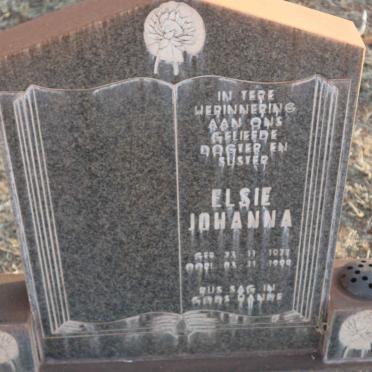 BOTHA Elsie Johanna 1971-199?