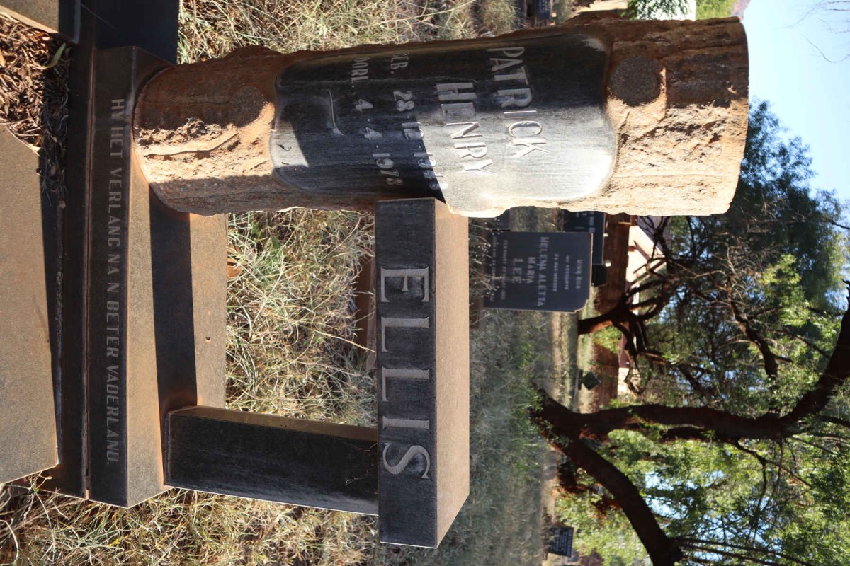 ELLIS Patrick Henry 1948-1978