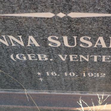 ENGELBRECHT Willem Petrus Christiaan 1930-2009 &amp; Anna Susanna VENTER 1932-