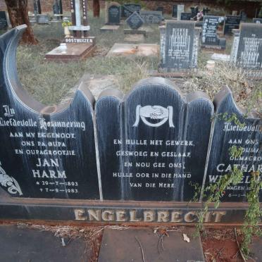 ENGELBRECHT Jan Harm 1893-1983 &amp; Catharina Wilhelmiena OLLEWAGEN 1904-1988