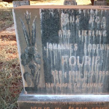 FOURIE Johannes Lodewikus 1969-1969