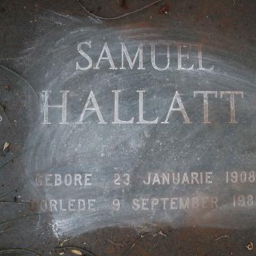 HALLATT Samuel 1908-1985