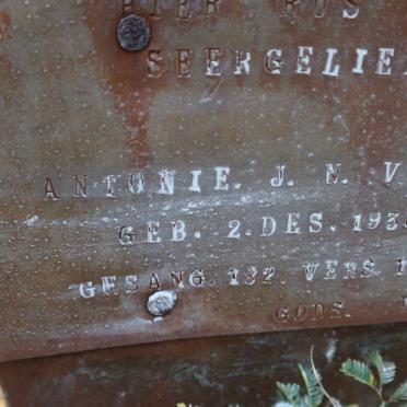 JAARSVELD Antonie J.N., van 1930-1935