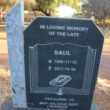 KGOWE Saul 1956-2017
