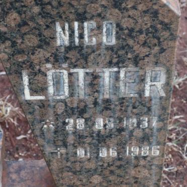 LOTTER Nico 1937-1986