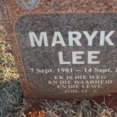 LEE Maryke 1981-1999