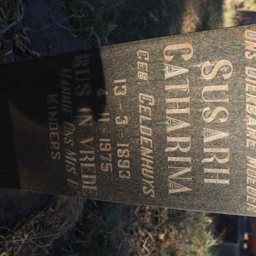 MEIRING Ernest 1891-1974 &amp; Susarh Catharina GELDENHUYS 1893-1975