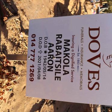 MAKOLA Rabaitsile Aaron 1942-2021