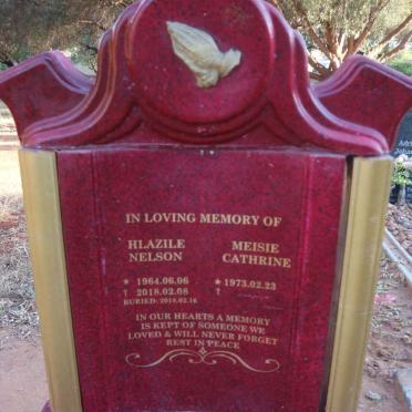 MZWANA Hlazile Nelson 1964-2018 &amp; Meisie Cathrine 1973-