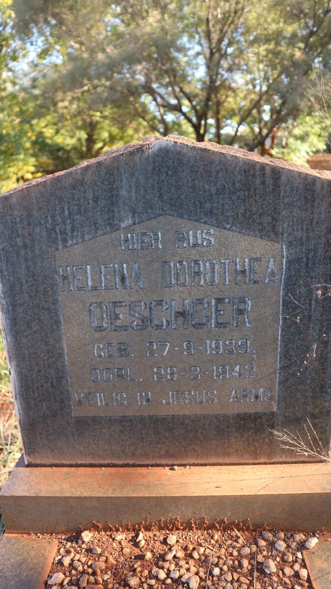 OESCHGER Helena Dorothea 1939-1942