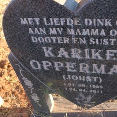 OPPERMAN Karike 1988-2011