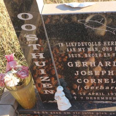 OOSTHUIZEN Gerhardus Josephus Cornelis 1975-2016