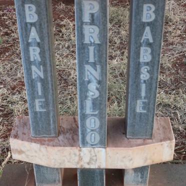 PRINSLOO Barnie 1917-2008 &amp; Babsie 1921-1988