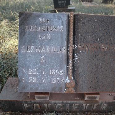 POTGIETER Gerhardus S. 1895-1976