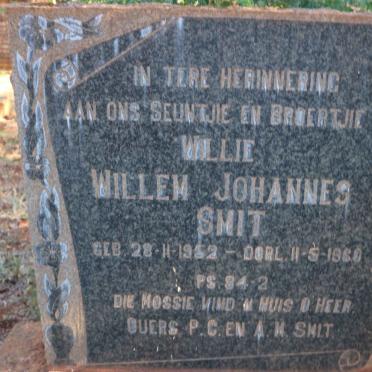 SMIT Willem Johannes 1952-1960