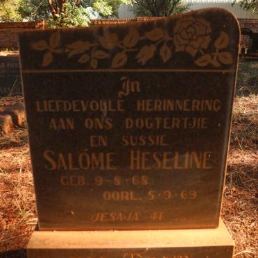 TOIT Salome Heseline, du 1968-1969