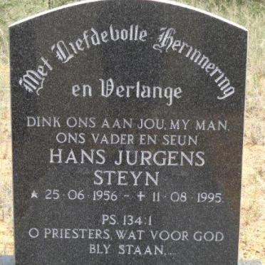 GROBLER Hans Jurgens Steyn 1956-1995