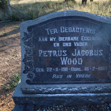 WOOD Petrus Jacobus 1911-1967