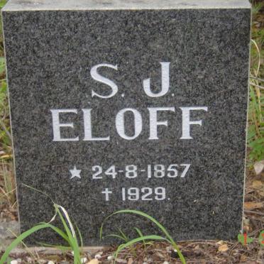 ELOFF S.J. 1857-1929