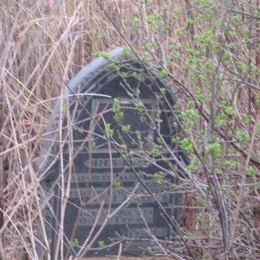 SCHUTTE Elizabeth Maria nee VILJOEN 1879-1899