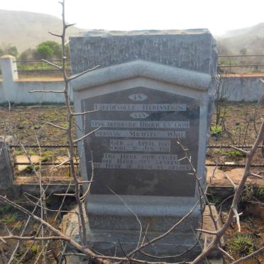 WAHL Servaas Michael 1883-1951