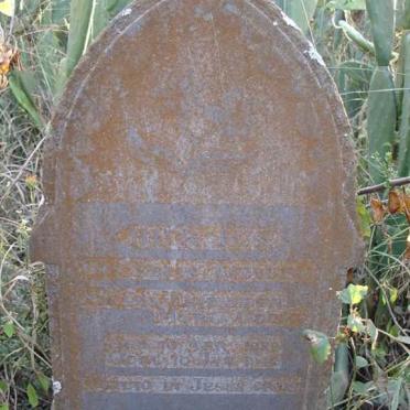 Limpopo, TUBATSE district, Ohrigstad, Waterhof, farm cemetery